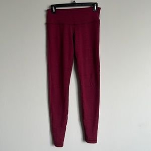 Lululemon Rust Berry Bumble Berry Wunder Under Pant - Size 8
